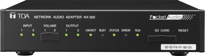 TOA NX-300 NETWORK AUDIO ADAPTOR ราคาถูกสุดๆ โทร 089-7784447
